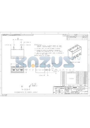 282828-4 datasheet - TERMINAL BLOCK HEADER ASSEMBLY 180  CLOSED ENDS 10.16mm PITCH