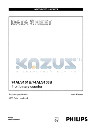 74ALS161BD datasheet - 4-bit binary counter