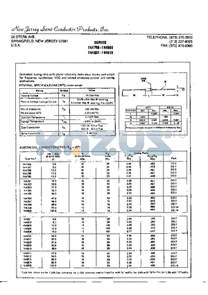 1N4787 datasheet - Controlled tuning ratio with planar reliability make these  diodes well suited for frequency synthesizer, VCO and related