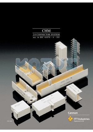 CHM-F-A25-P1-0-1 datasheet - 2.0 CONNECTOR SYSTEM