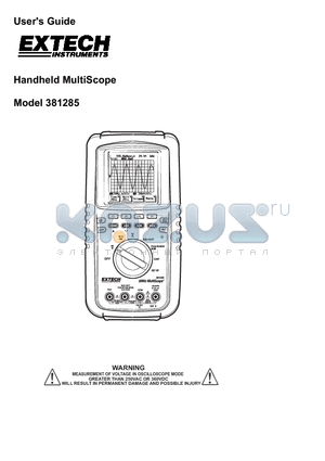 381285 datasheet - Handheld MultiScope