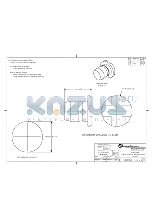 01347 datasheet - POWER SNAP SURFACE MOUNT TAPE AND REELED 40 AMP