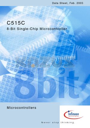 C515C-8EM datasheet - 8-Bit Single-Chip Microcontroller