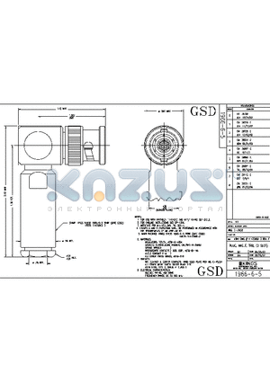 1966-6-5 datasheet - PLUG, ANGLE, TRB, (2 SLOT)