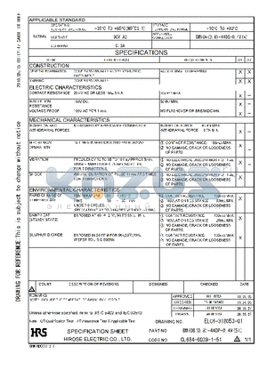 BM10B0.8-44DP-0.4V51 datasheet - CONTACT RESISTANCE:  20mV AC OR LESS 1khz, 1m A.