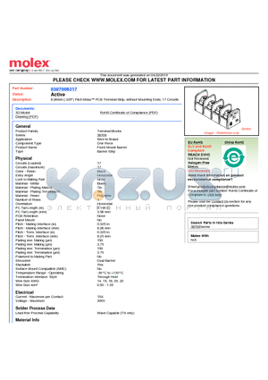 387006317 datasheet - 8.26mm (.325