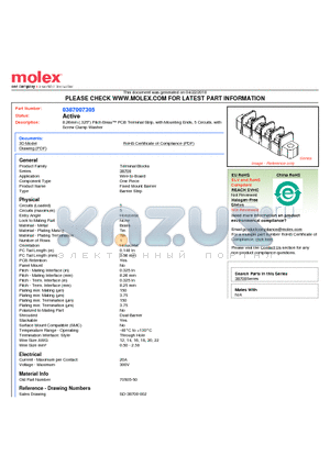 387007305 datasheet - 8.26mm (.325