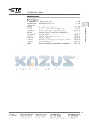 389363-000 datasheet - RAYCHEM Tubing Products