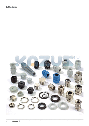 3884300000 datasheet - Cable glands