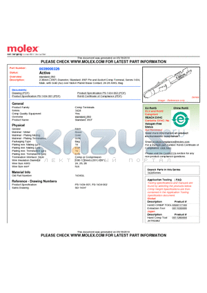 39-00-0326 datasheet - 2.36mm (.093