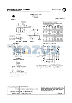 511AB-01 datasheet - Electronic versions are uncontrolled except when accessed directly