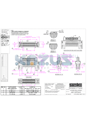 ASP-137974-01 datasheet - ITEM 1 IS NOT AVAILABLE AS A STANDARD