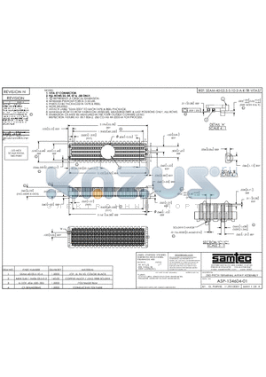 ASP-134604-01 datasheet - 1. VITA 57 CONNECTOR.2. FILL ROWS 03, 04, 07 & -08 ONLY