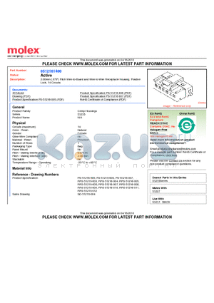 51216-1400 datasheet - 2.00mm (.079