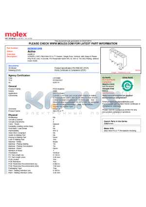 39-30-1049 datasheet - 4.20mm (.165