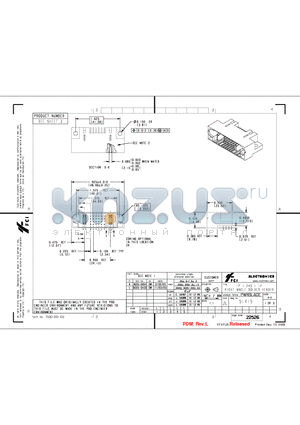 51415 datasheet - IP24SIP RIGHT ANGLE SOLDER HEADER