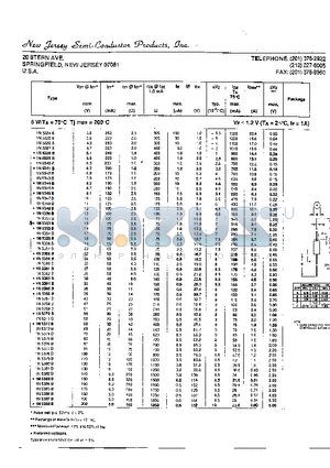 1N5348B datasheet - DIODE