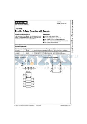 74F378 datasheet - Parallel D-Type Register with Enable