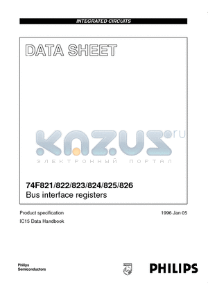 74F824 datasheet - Bus interface registers