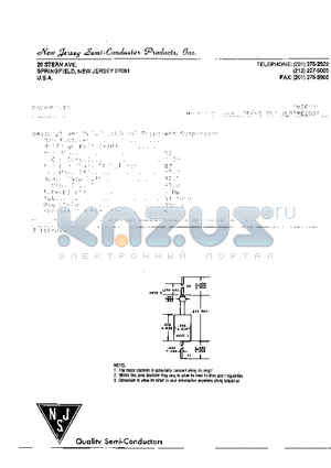 1N5643A datasheet - UNIDIRECTIONAL TRANSIENT SUPPRESSOR