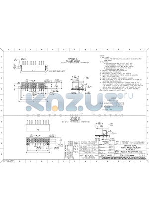 A30070-14B datasheet - MINI-FIT T.P.A. RIGHT ANGLE HEADER ASSEMBLY