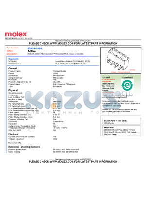 395321003 datasheet - 5.08mm (.200