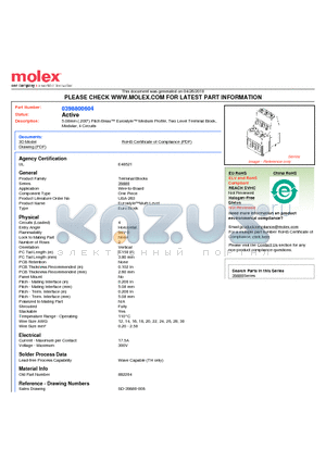 39880-0604 datasheet - 5.08mm (.200