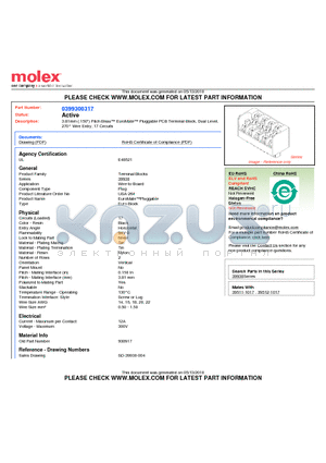 399300317 datasheet - 3.81mm (.150