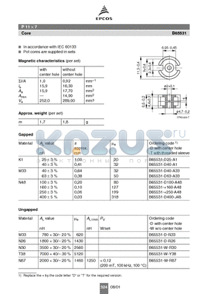 B63399-B5 datasheet - In accordance with IEC 60133