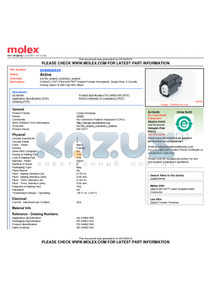 0340620034 datasheet - 5.00mm (.197