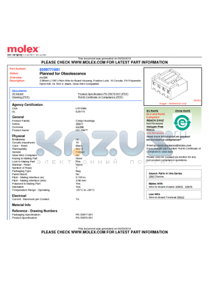 0359771001 datasheet - 3.96mm (.156