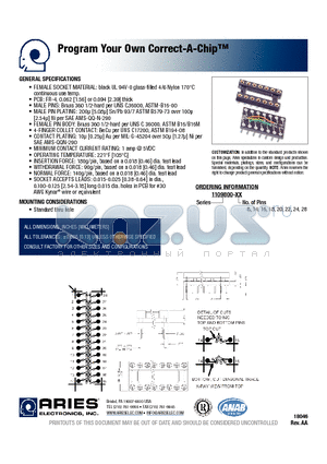 1109800-22 datasheet - Program Your Own Correct-A-Chip