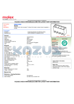 0395314003 datasheet - 5.08mm (.200