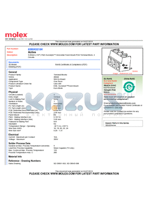 0395433104 datasheet - 5.00mm (.197