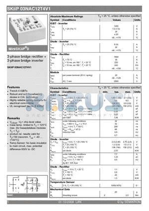 03NAC12T4V1 datasheet - 3-phase bridge rectifier