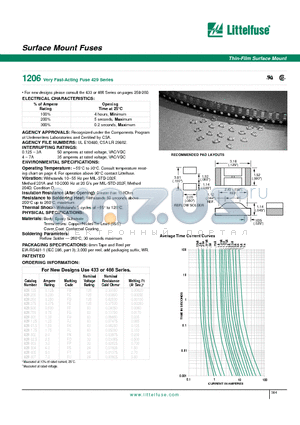 0429004.WRM datasheet - Surface Mount Fuses