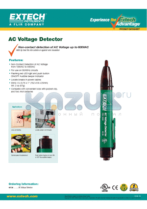 40130 datasheet - AC Voltage Detector