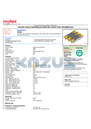 0490210617 datasheet - 2.54mm (.100