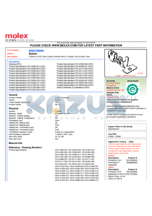 0503728000 datasheet - 2.00mm (.079