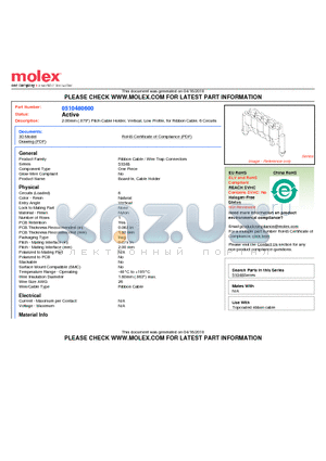 0510480600 datasheet - 2.00mm (.079