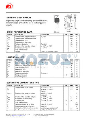 BUT12A datasheet - SILICON DIFFUSED POWER TRANSISTOR(GENERAL DESCRIPTION)