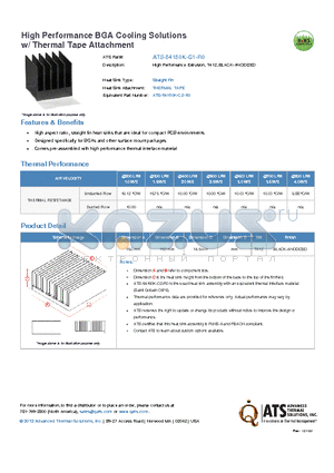 ATS-54150K-C1-R0 datasheet - High Performance Extrusion, T412, BLACK-ANODIZED