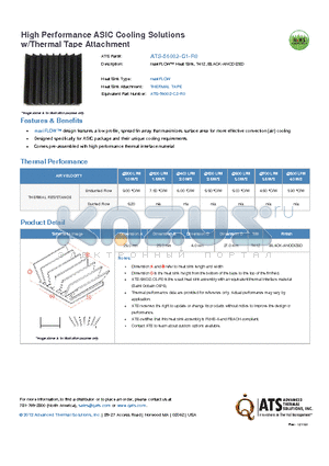 ATS-56002-C1-R0 datasheet - maxiFLOW Heat Sink, T412, BLACK-ANODIZED
