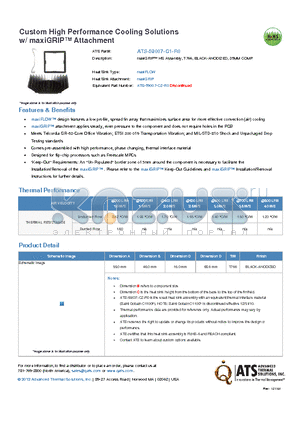 ATS-59007-C1-R0 datasheet - maxiGRIP HS Assembly, T766, BLACK-ANODIZED, 35MM COMP