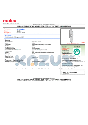 1118-4873 datasheet - Insulation Punch