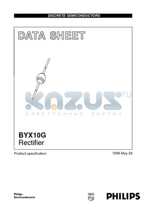 BYX10G datasheet - Rectifier