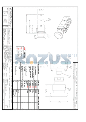 2ALM7LB-024 datasheet - 22mm LED Illuminated Momentary Mental Operator 2ALMyLB-xxx