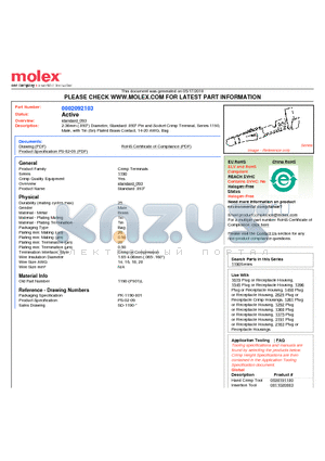 1190-L datasheet - 2.36mm (.093