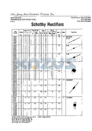 11DQ06 datasheet - Schottky Rectifiers