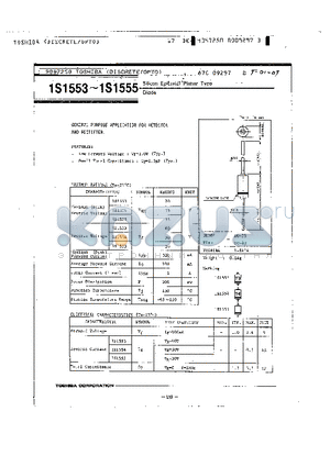 1S1555 datasheet - Silicon Epitaxial Planner Type Diode
